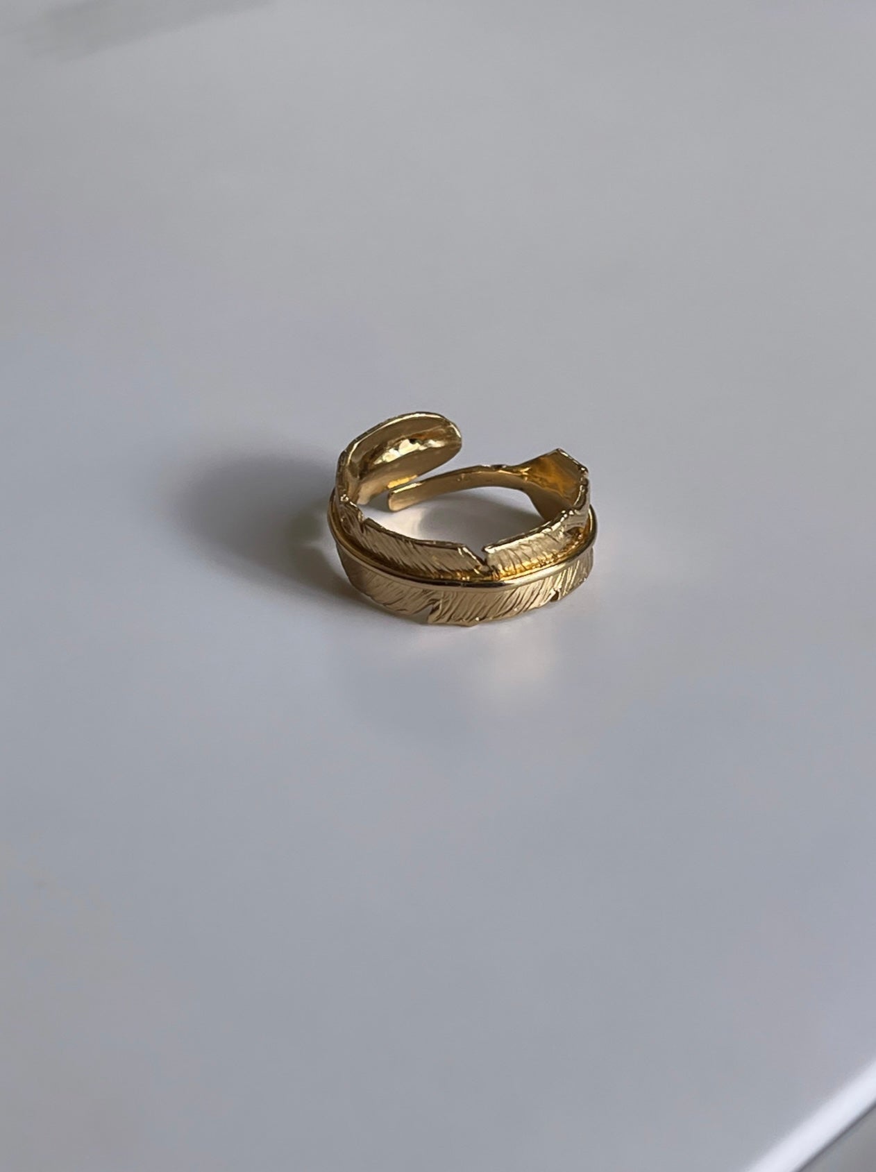 Eagle feather ring