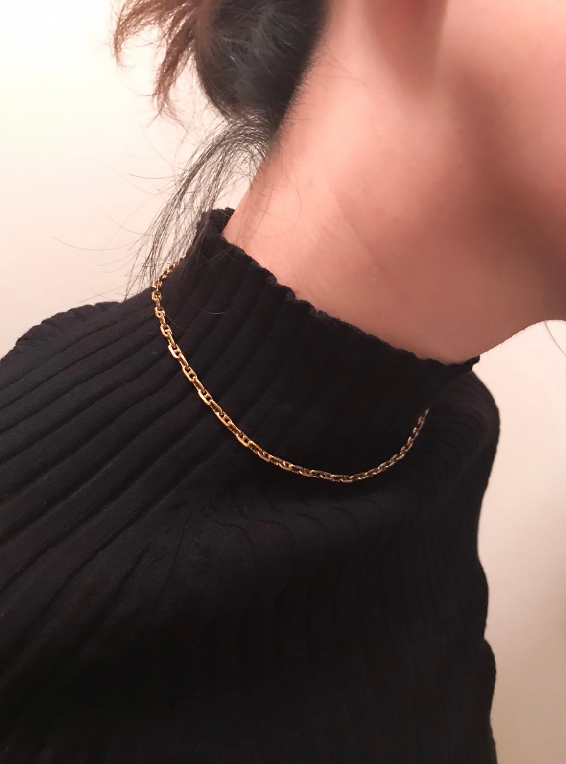 Original anchor chain necklace