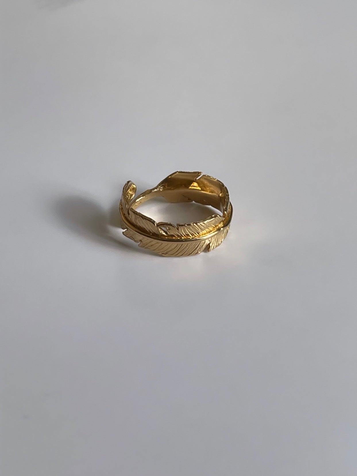 Eagle feather ring