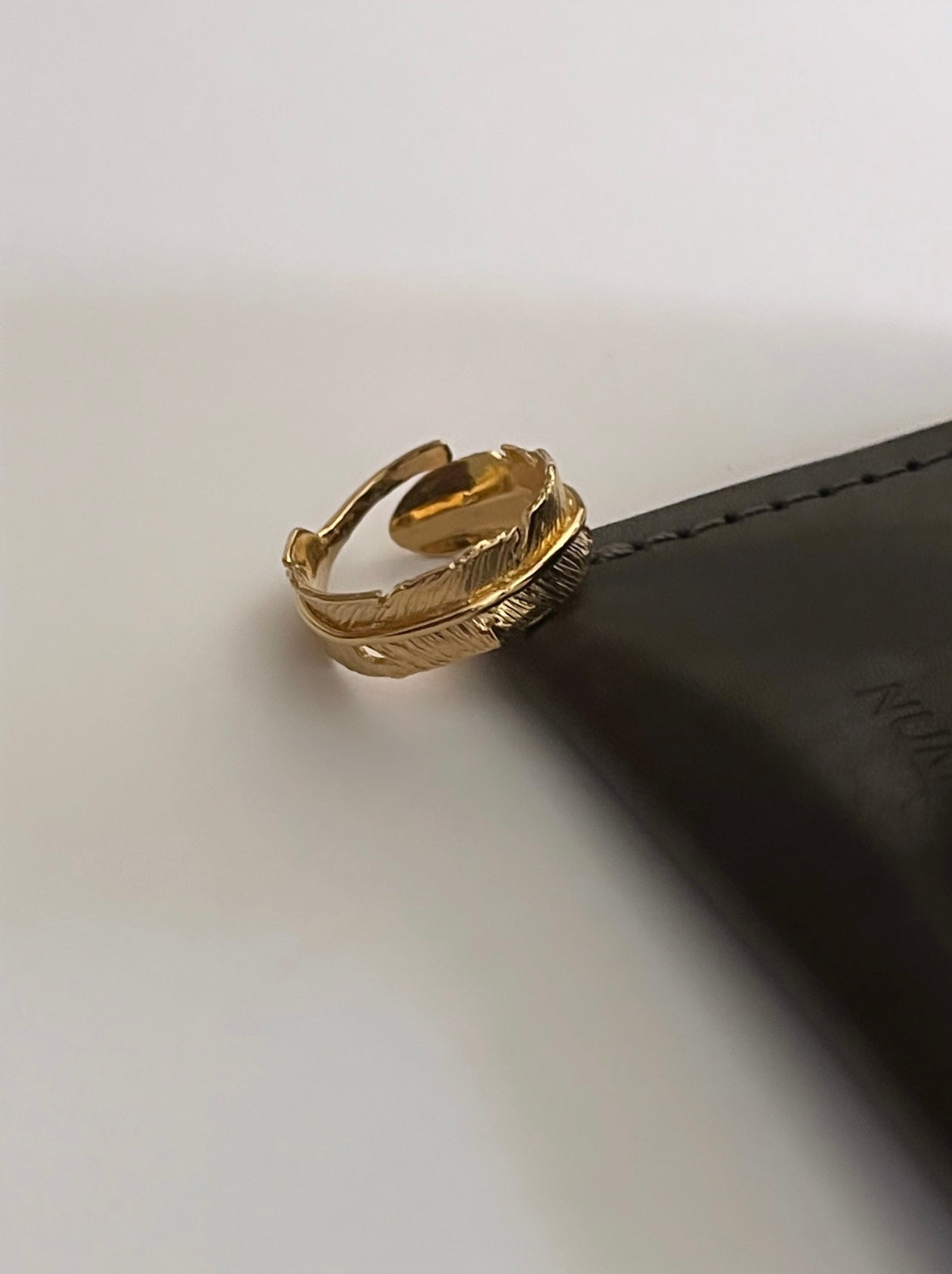 Eagle feather ring