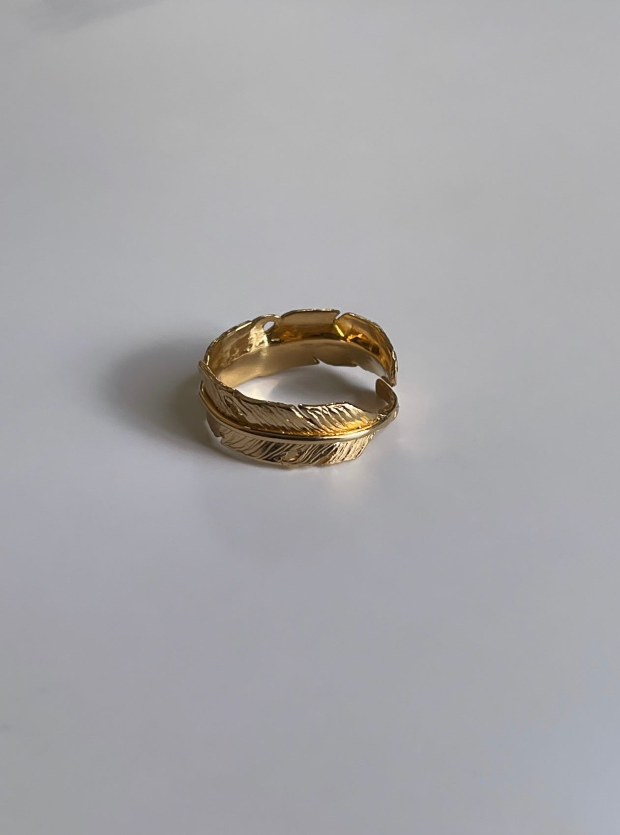 Eagle feather ring