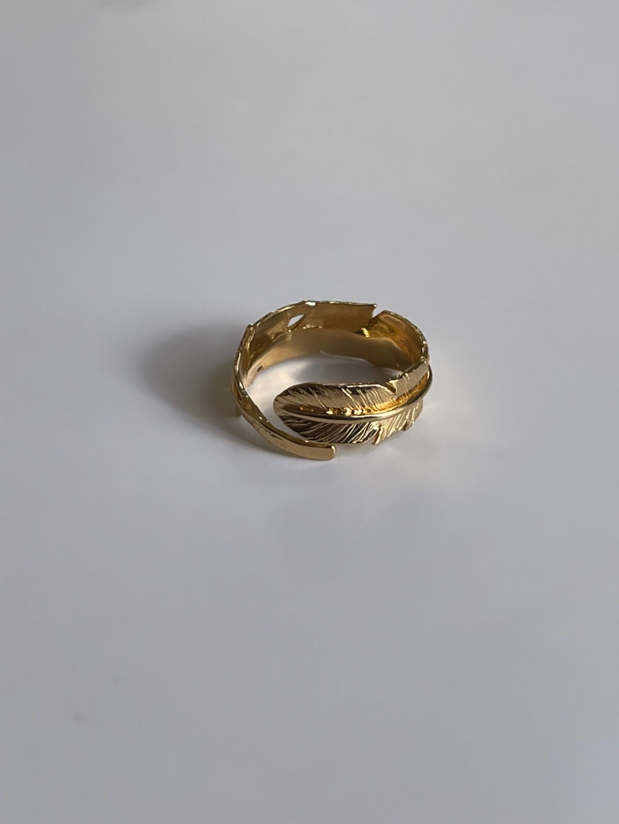 Eagle feather ring
