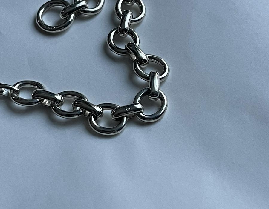 Chunky oval bracelet