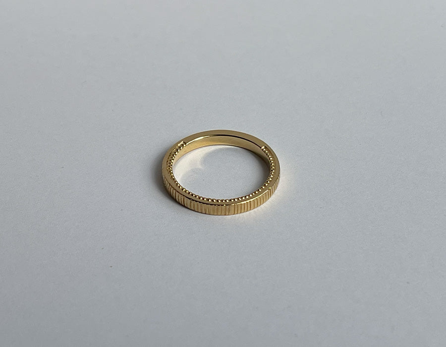Coin edge ring