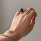 Sphere gemstone ring [M]