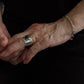 Iolite wide ring