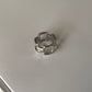 Squares pyramid studs ring
