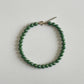 Vintage beads bracelet -Green-