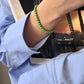 Vintage beads bracelet -Light Green-