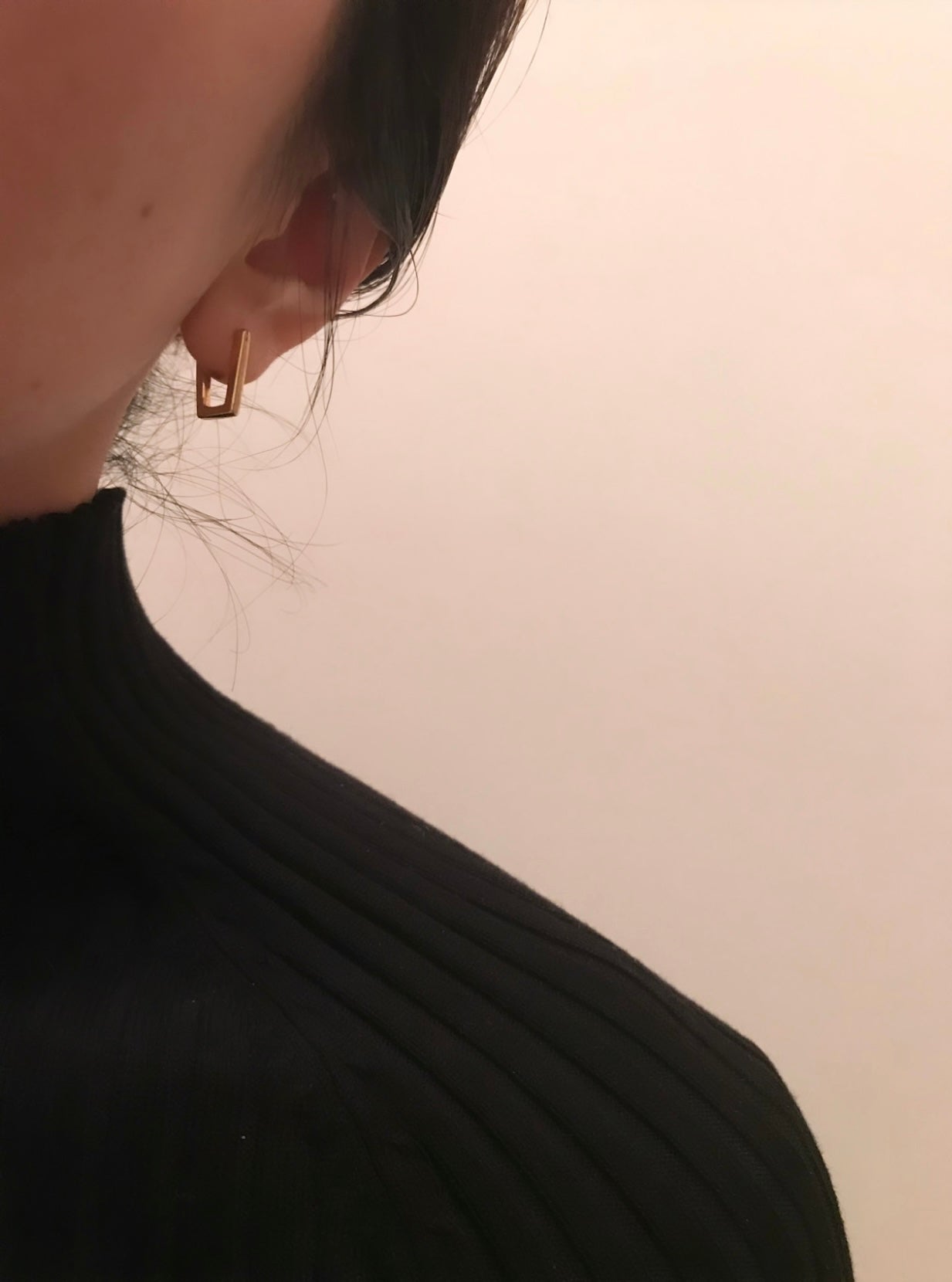 Trapezoid earrings