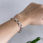 Chunky oval bracelet