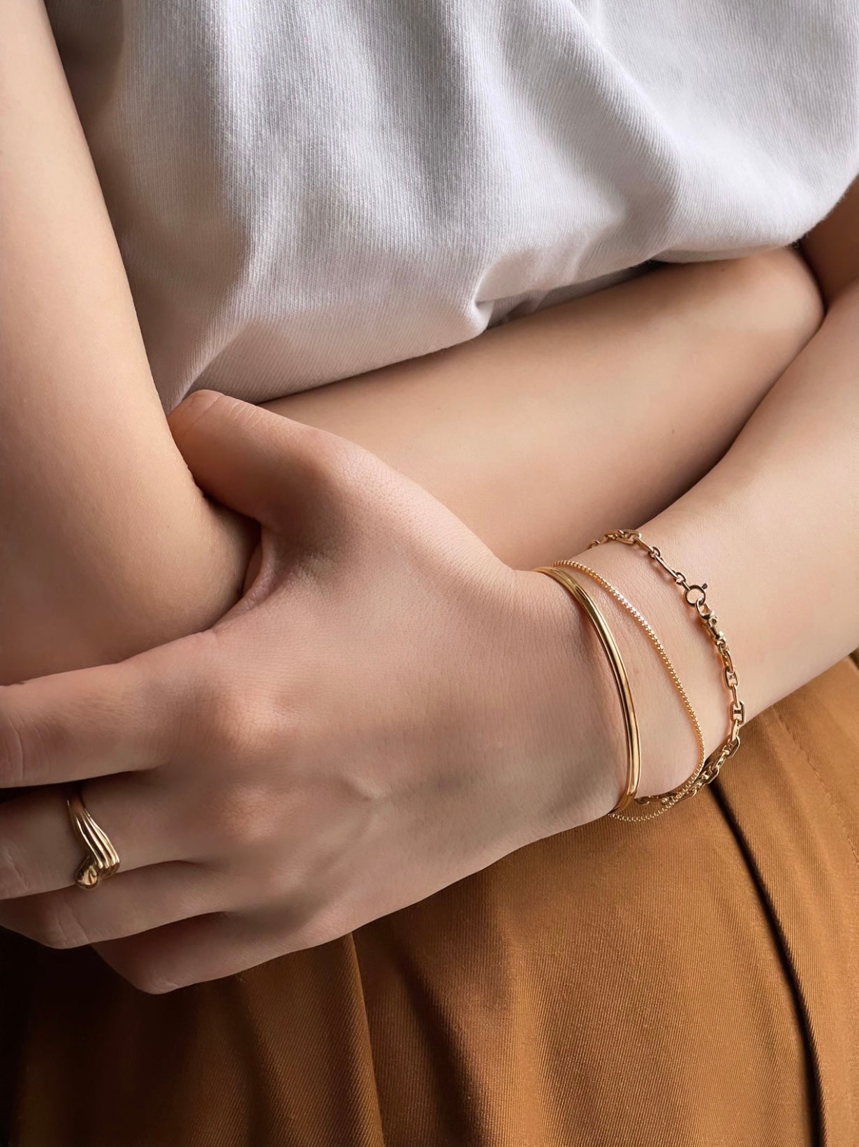Original anchor chain bracelet