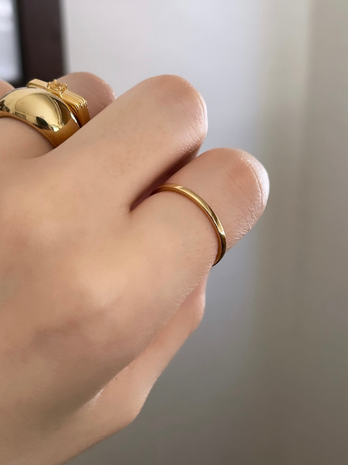 Flat ring
