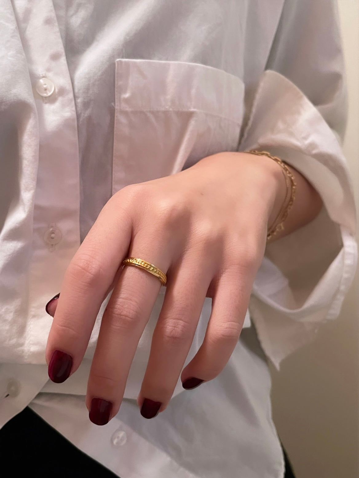Ancient decor ring