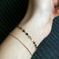 Plate heart bracelet