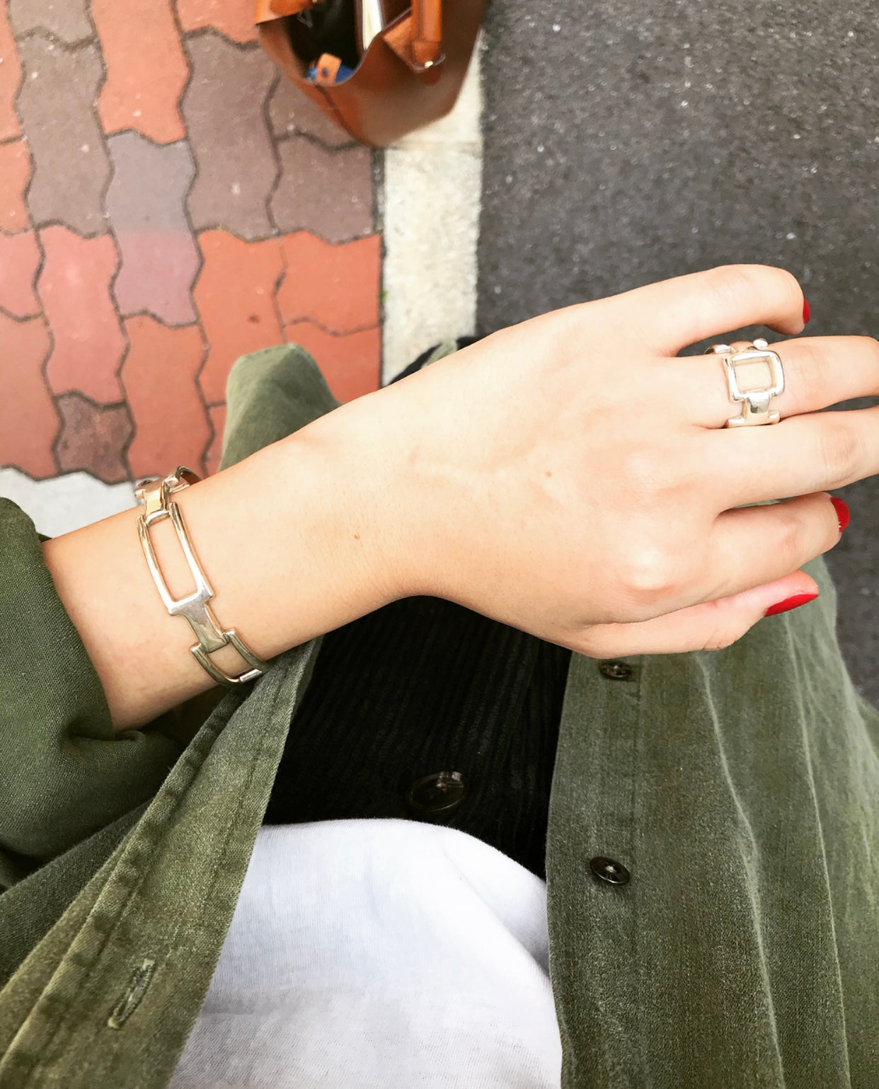 Squares bangle