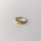 Twist dome ring