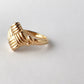 Twill weave ring