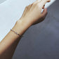 Pin-chain bracelet