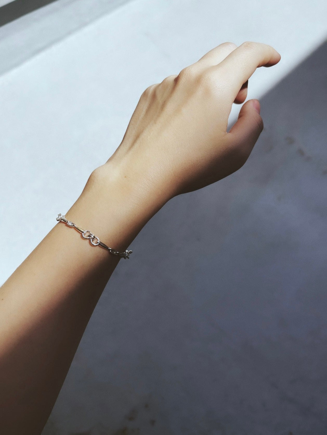 Pin-chain bracelet