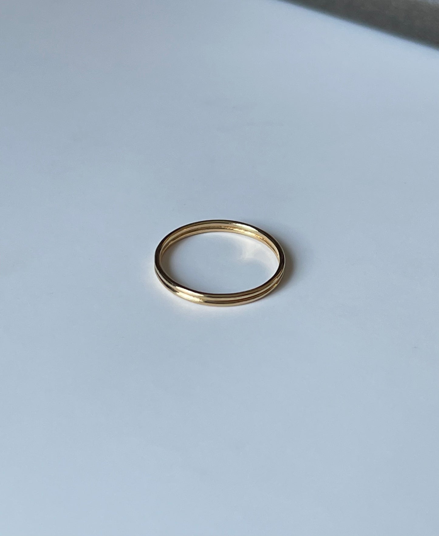 Double circle ring