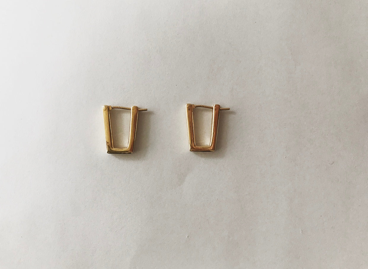 Trapezoid earrings