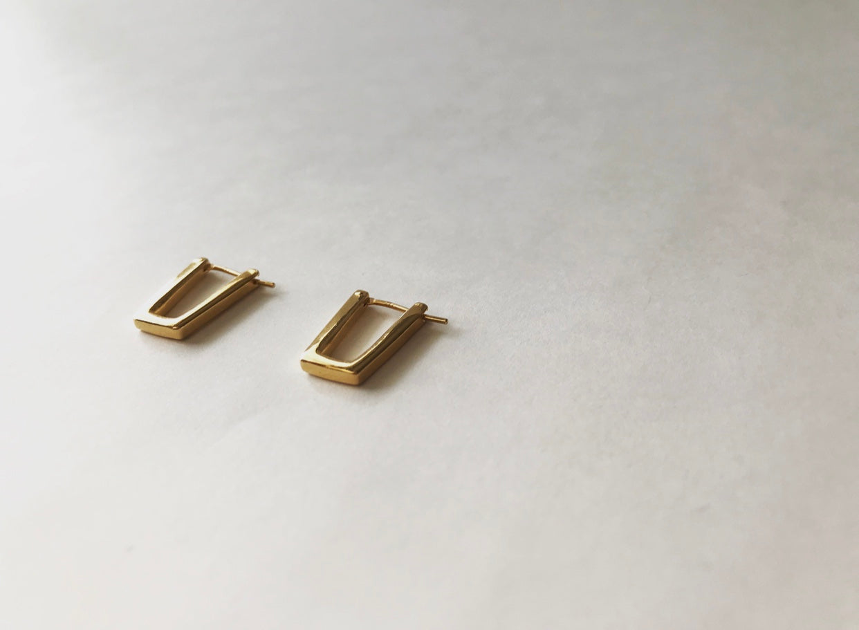 Trapezoid earrings
