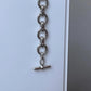 Chunky oval bracelet