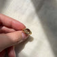 Smoky quartz oval ring