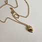 Round heart necklace