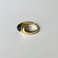 Smoky quartz oval ring
